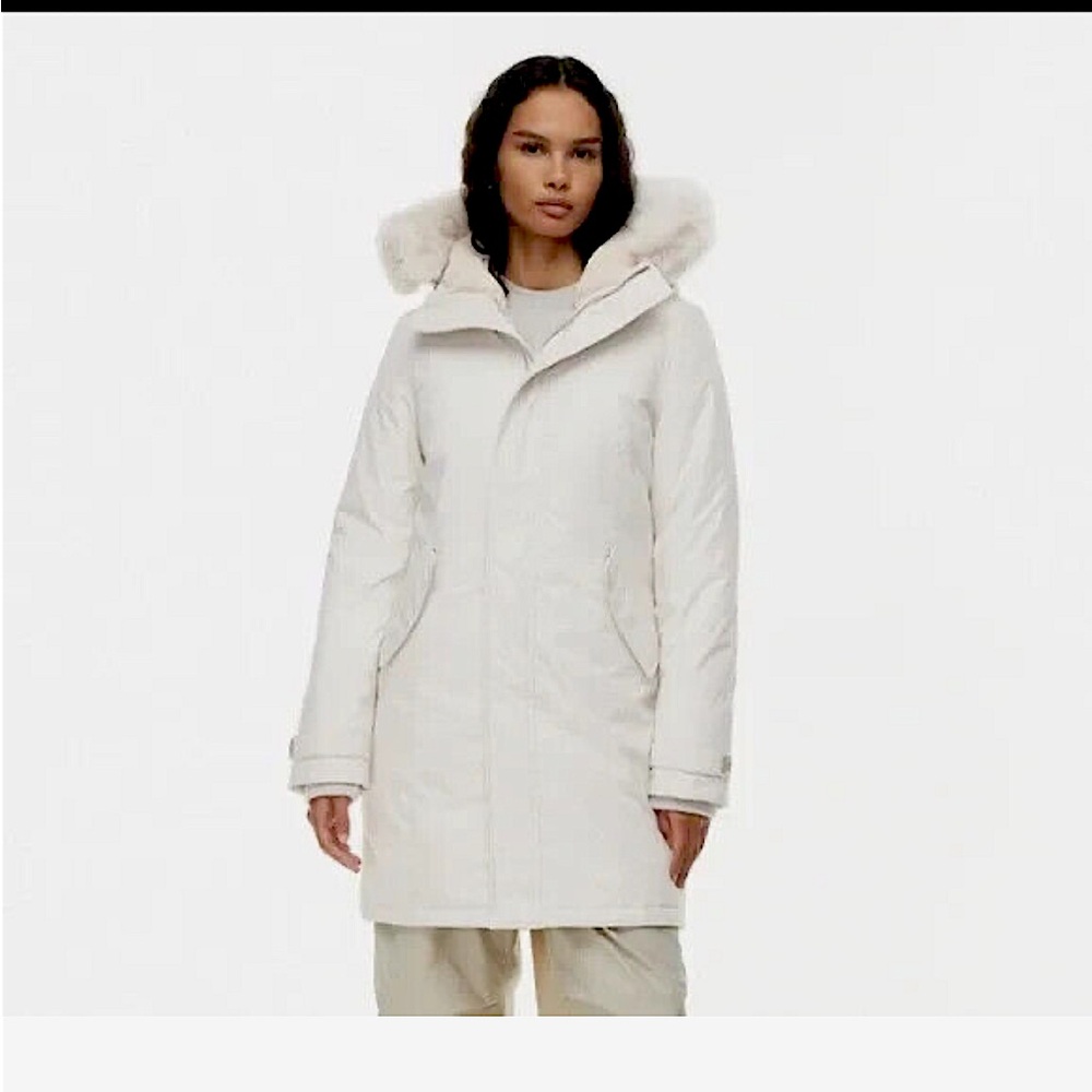 Aritzia tna the summit parka jacket - Light Birch